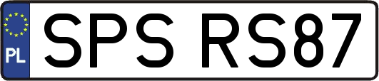 SPSRS87