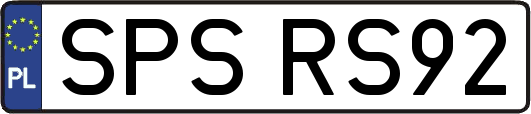SPSRS92