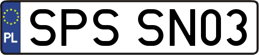SPSSN03