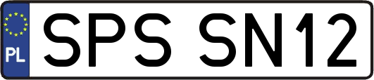 SPSSN12