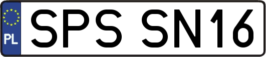 SPSSN16