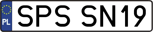 SPSSN19