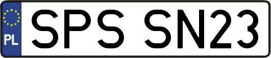 SPSSN23