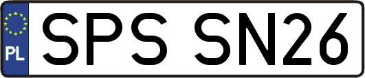 SPSSN26