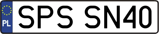 SPSSN40