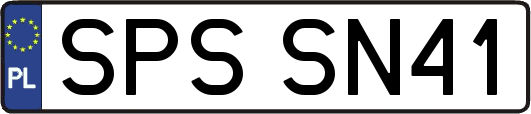 SPSSN41