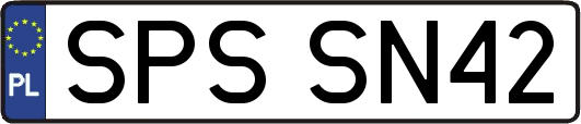 SPSSN42