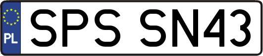 SPSSN43