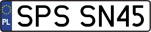 SPSSN45
