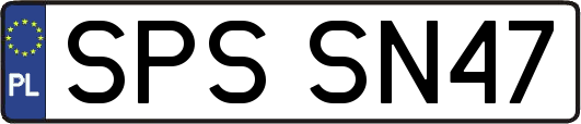 SPSSN47