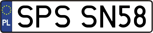 SPSSN58