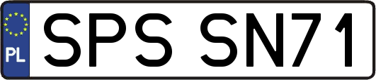 SPSSN71