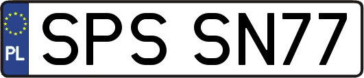 SPSSN77