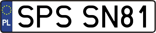SPSSN81