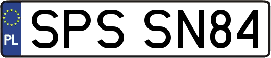 SPSSN84
