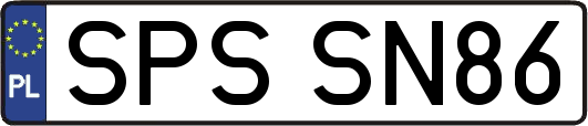 SPSSN86