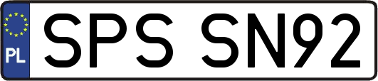 SPSSN92