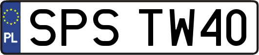 SPSTW40