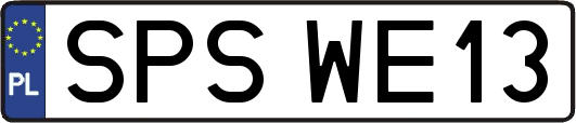 SPSWE13