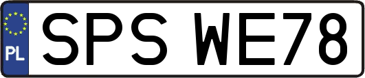 SPSWE78