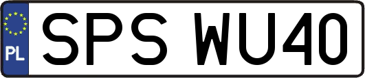 SPSWU40