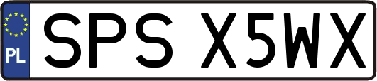 SPSX5WX