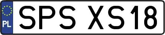 SPSXS18