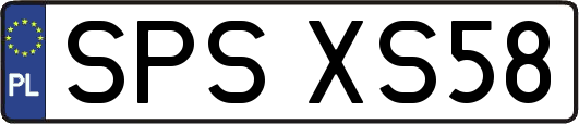 SPSXS58