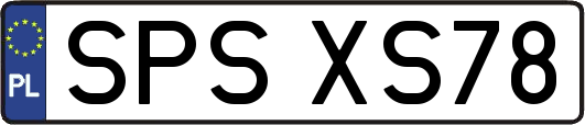SPSXS78