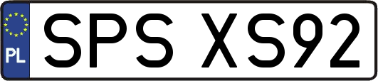 SPSXS92