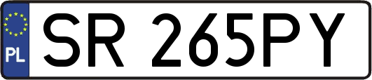 SR265PY