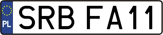 SRBFA11