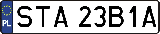 STA23B1A