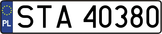 STA40380