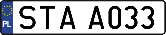 STAA033