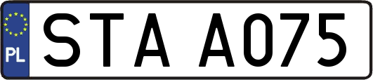 STAA075