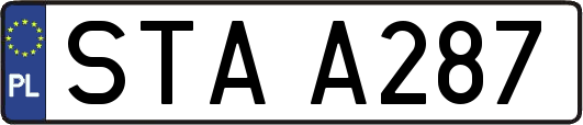 STAA287