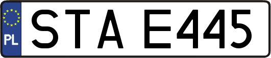 STAE445