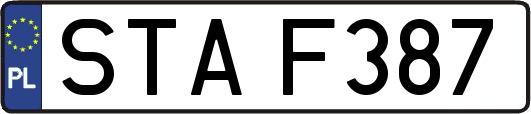 STAF387