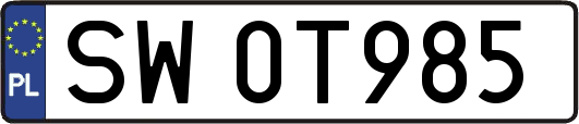 SW0T985