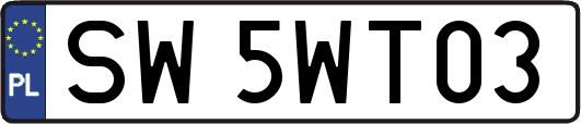 SW5WT03