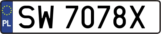SW7078X