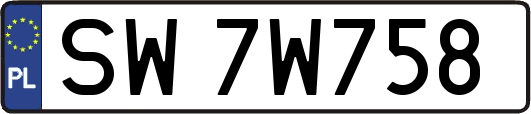 SW7W758