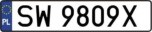 SW9809X