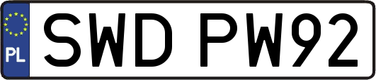 SWDPW92