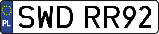 SWDRR92