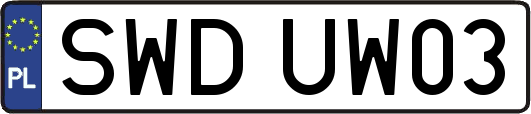 SWDUW03