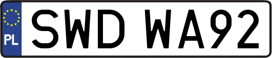 SWDWA92