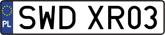 SWDXR03