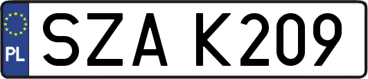 SZAK209
